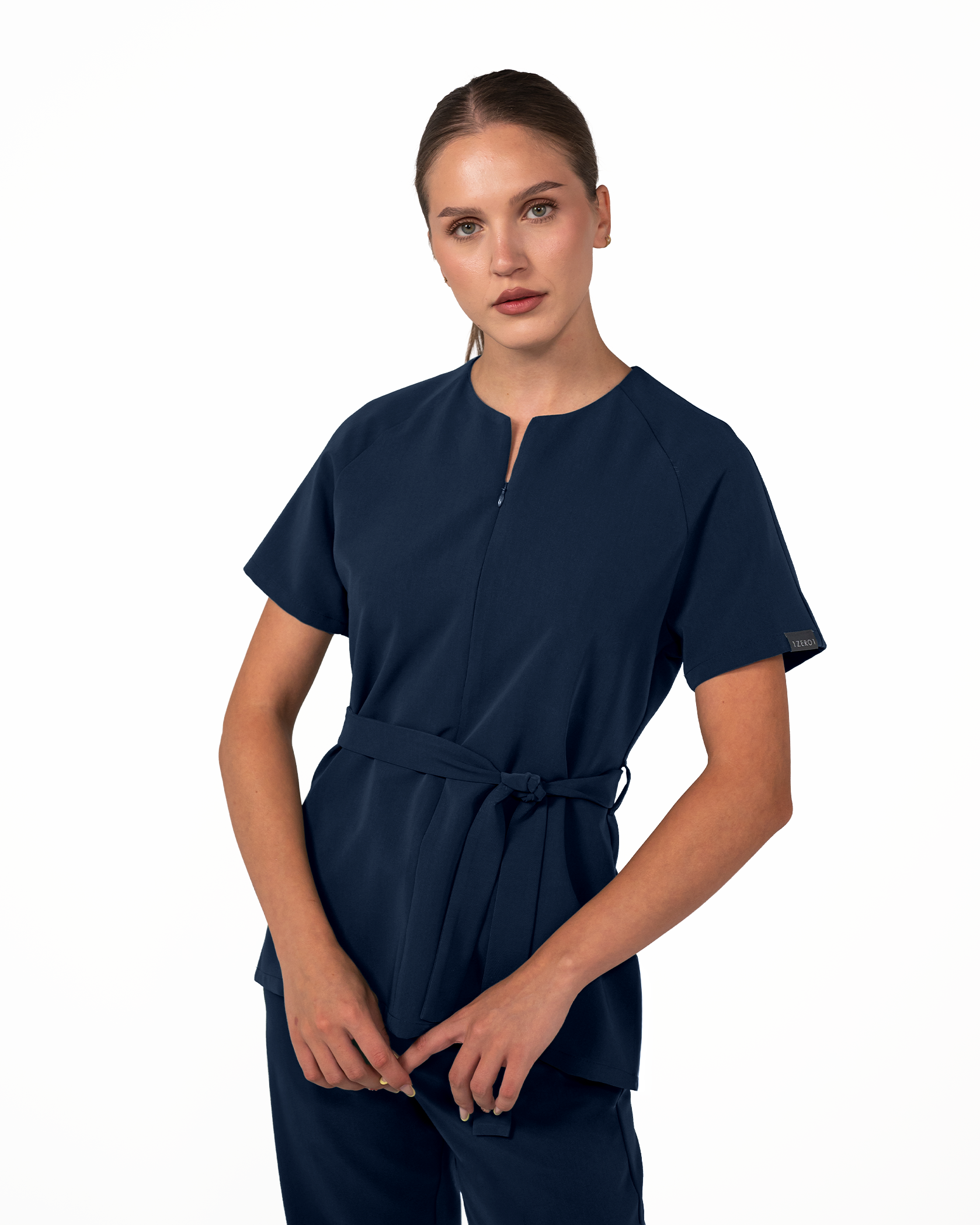 TRINA bluza medicala navy - Imagine 3