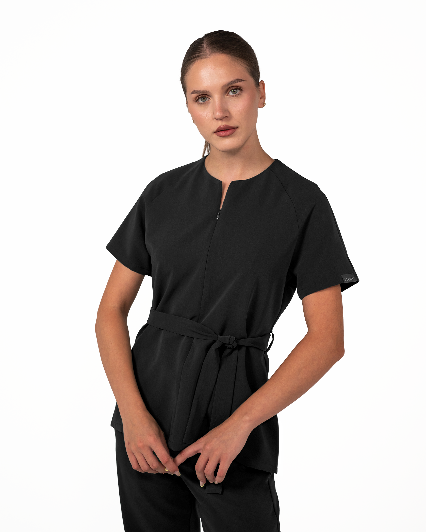 TRINA bluza medicala negru - Imagine 5