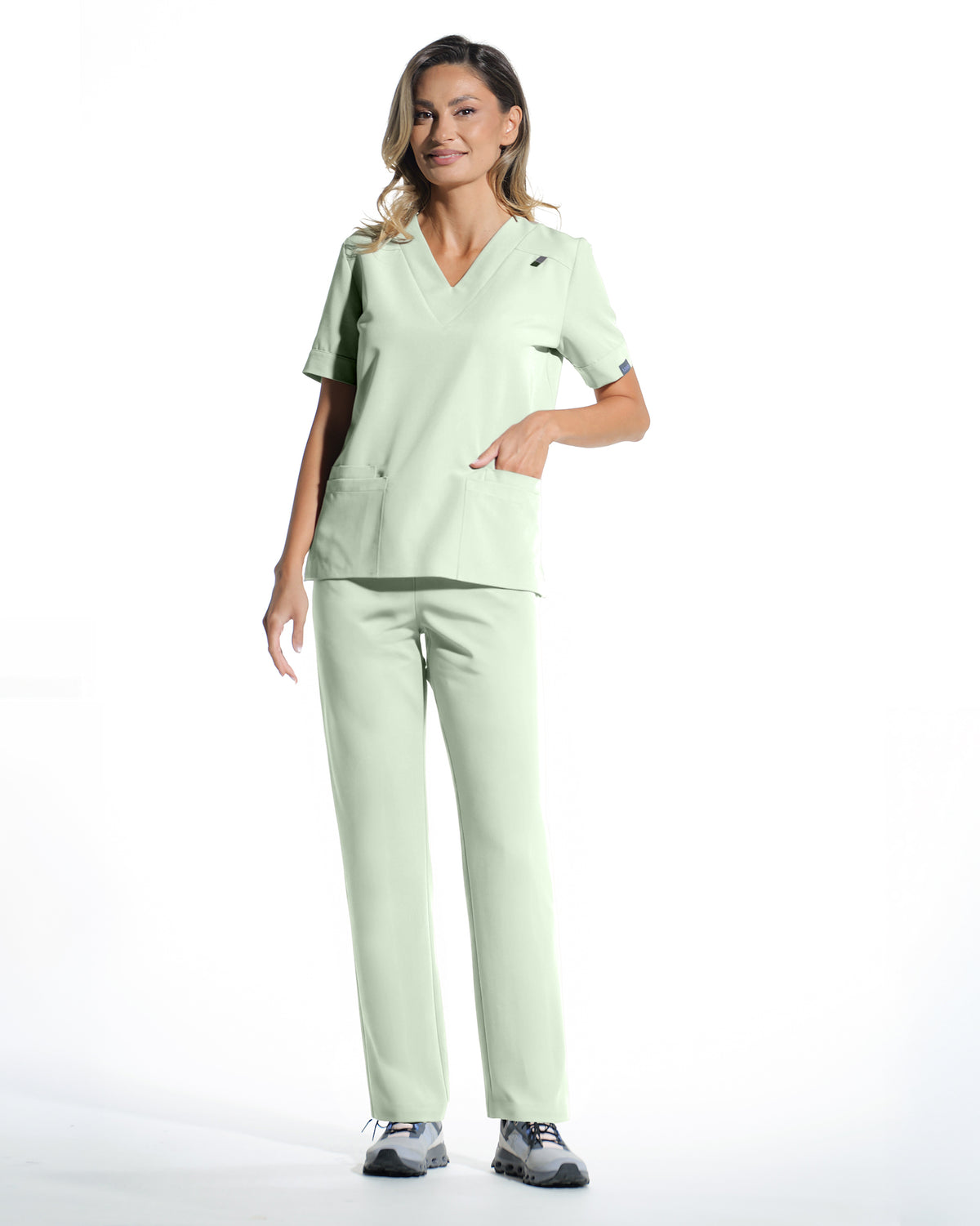 Bluza medicala VERSO matcha