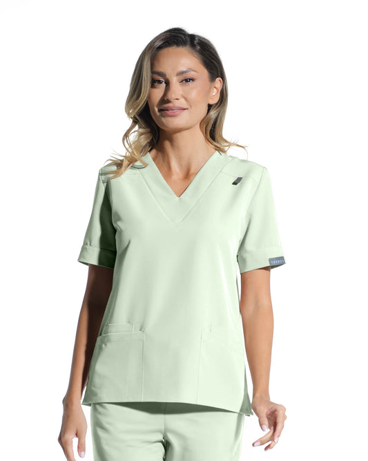 Bluza medicala VERSO matcha