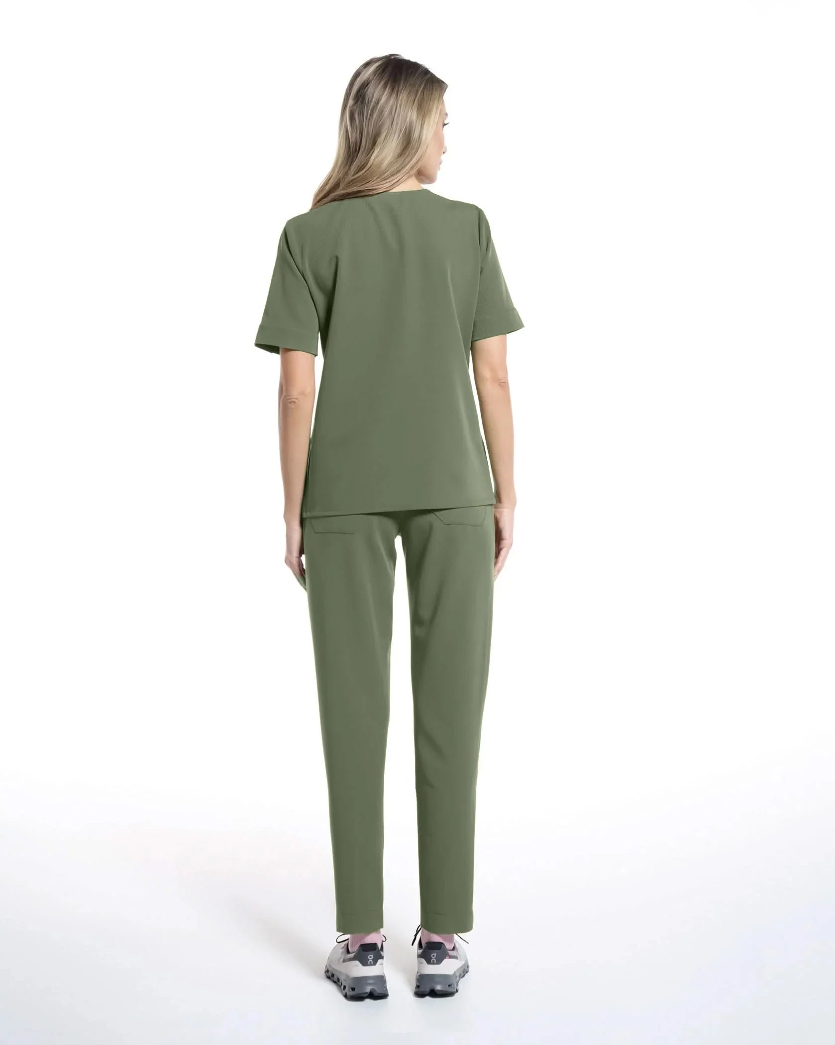 Costum medical CLASIC Olive - Imagine 4