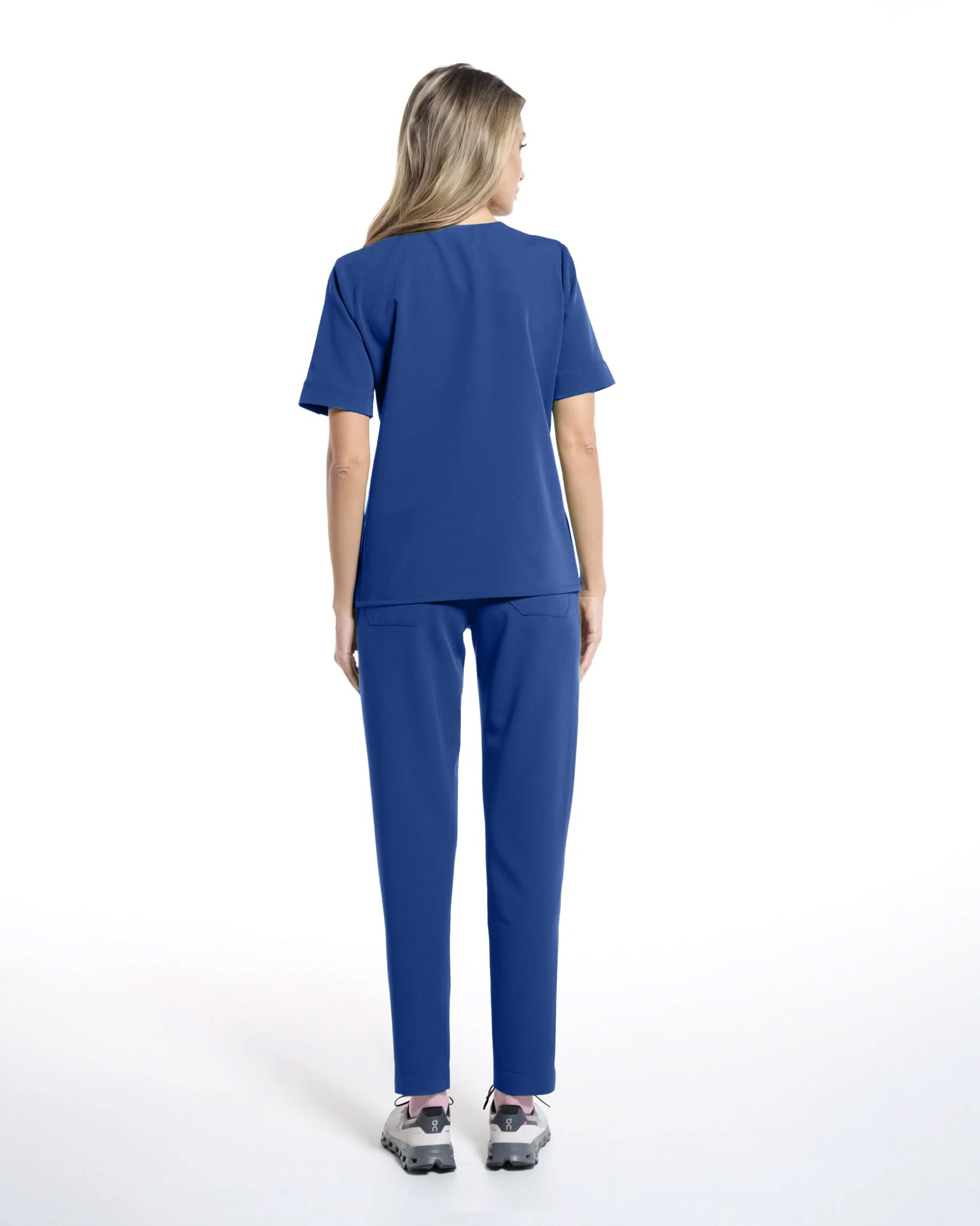 Costum medical CLASIC Royal Blue - Imagine 5