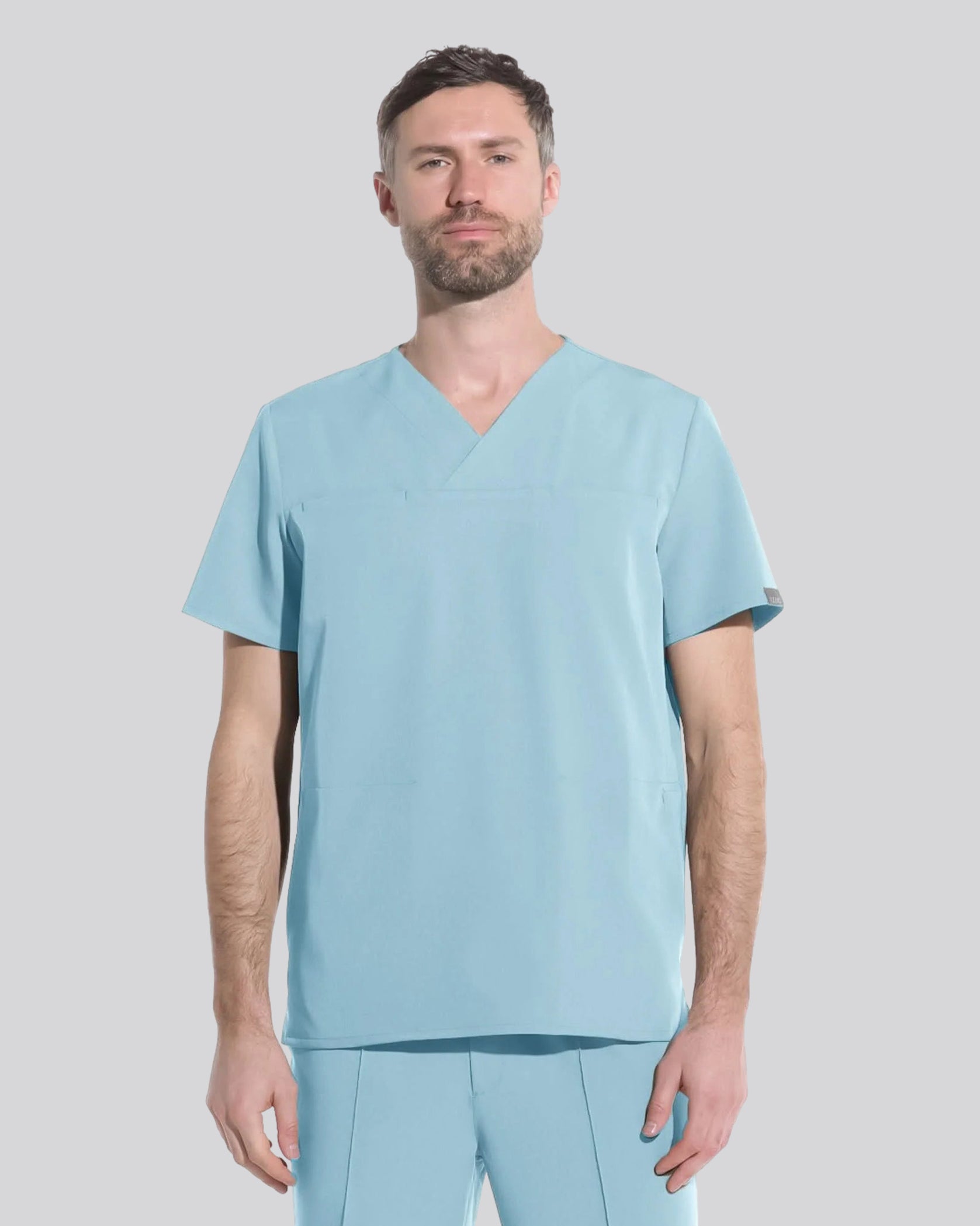 WAVE bluza medicala blue - Vedere frontala