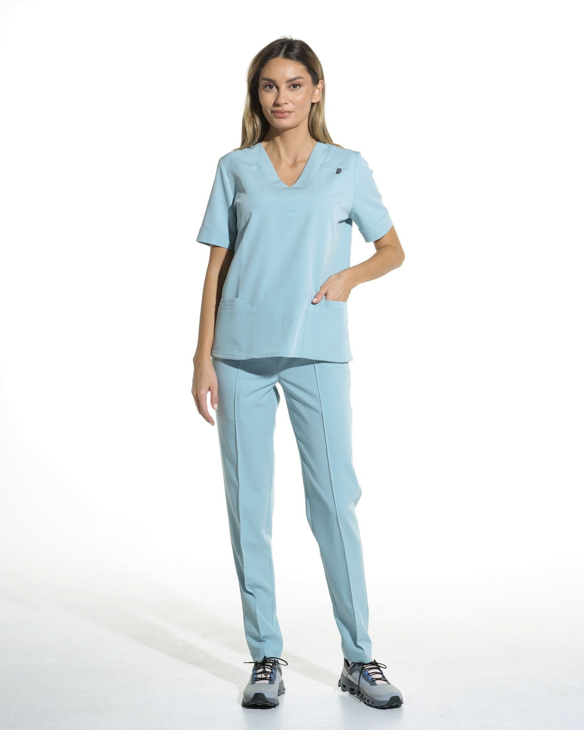 Bluza medicala VERSO blue - 1zero1.ro