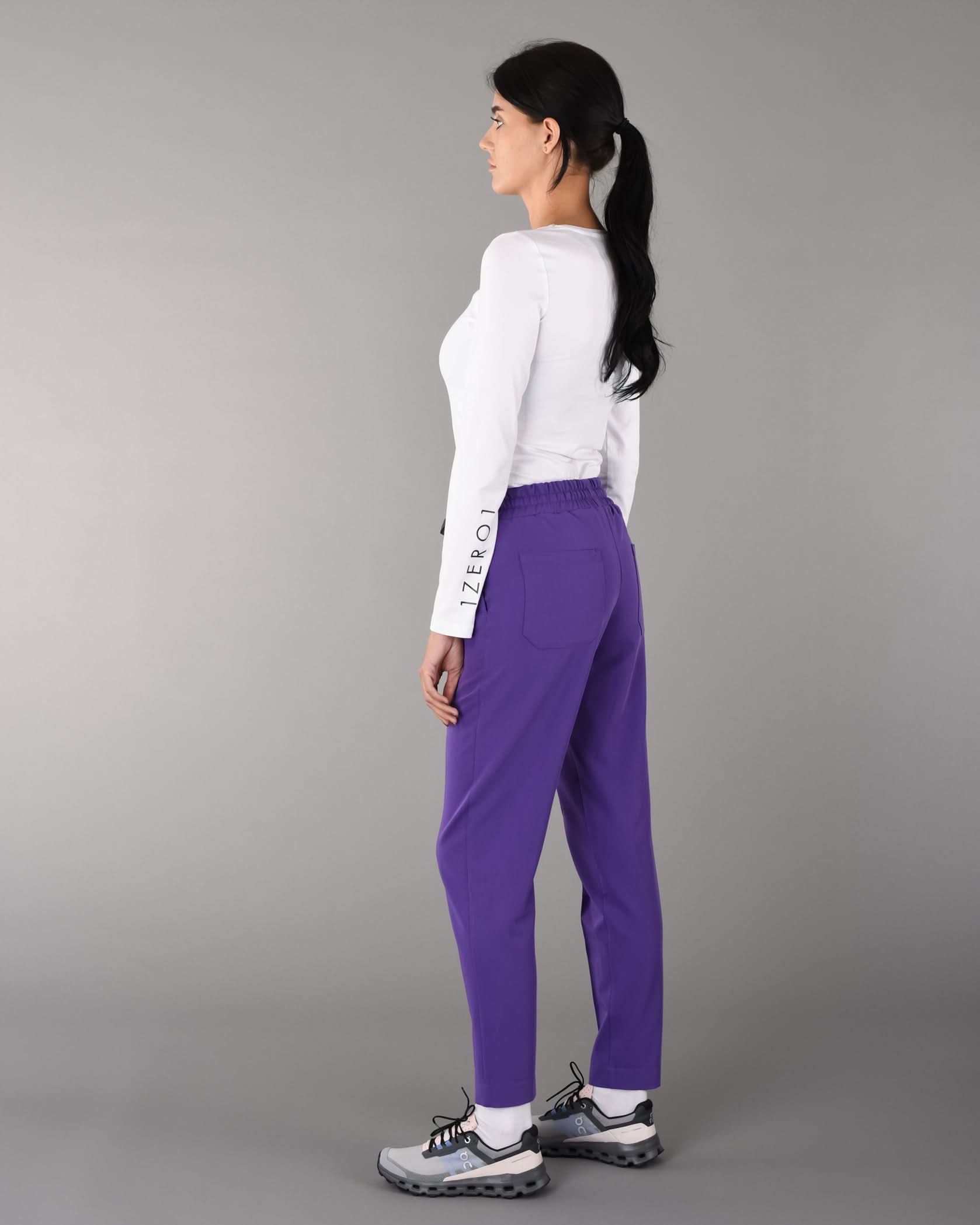 Bluza cu maneca lunga TRUE alb - 1zero1.ro