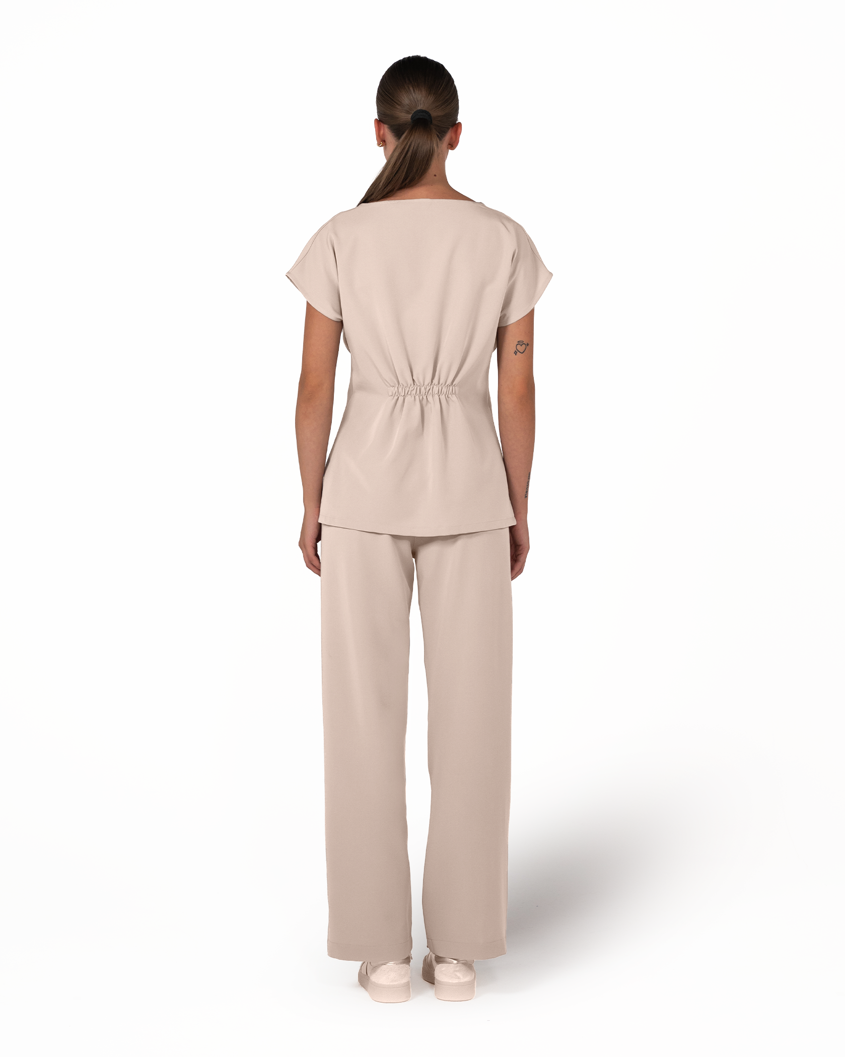 ANORA bluza medicala latte - Imagine 6