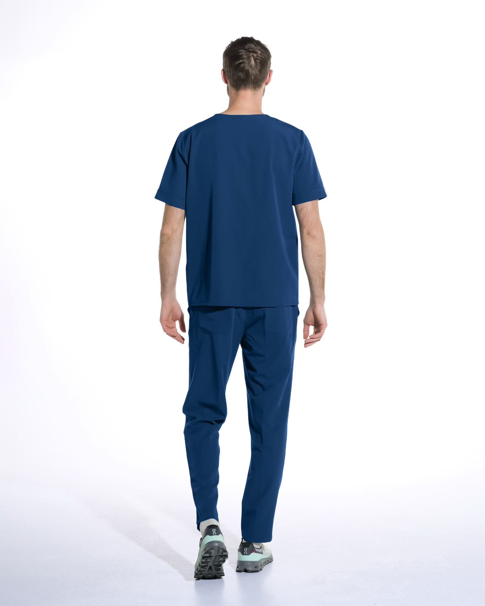 Bluza medicala barbati COSMO royal blue - 1zero1.ro