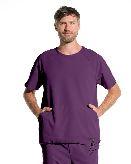 Bluza medicala barbati EVER plum