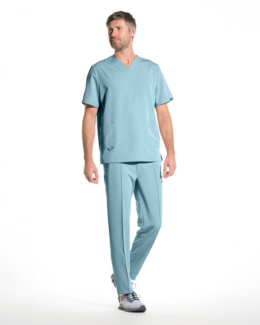 Herren-Arztkittel WAVE oliv