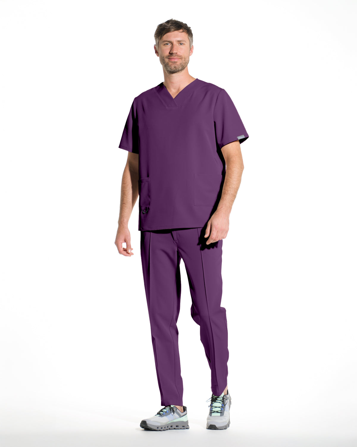 Herren-Arztkittel WAVE oliv