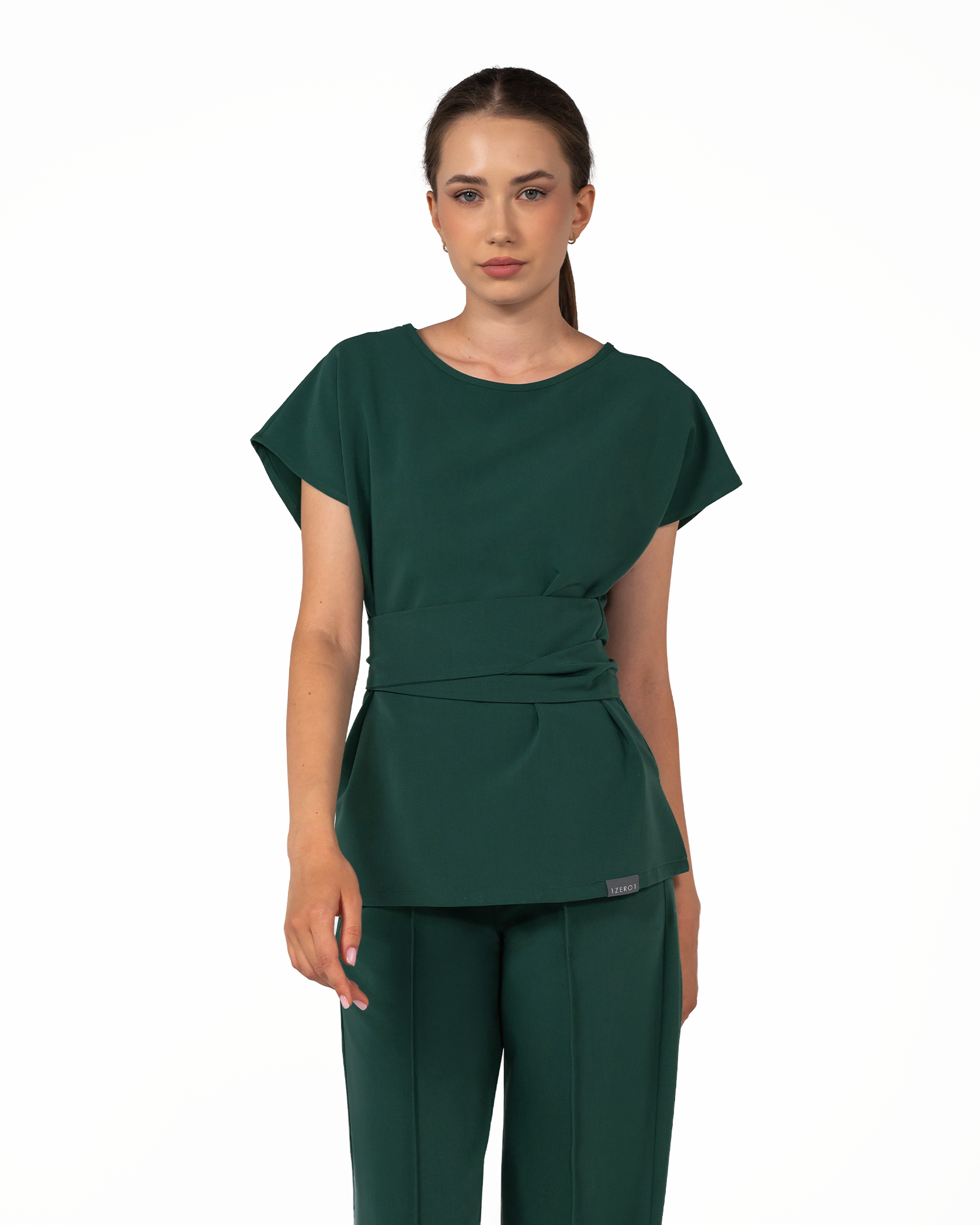CELESTE bluza medicala forest - Imagine 3