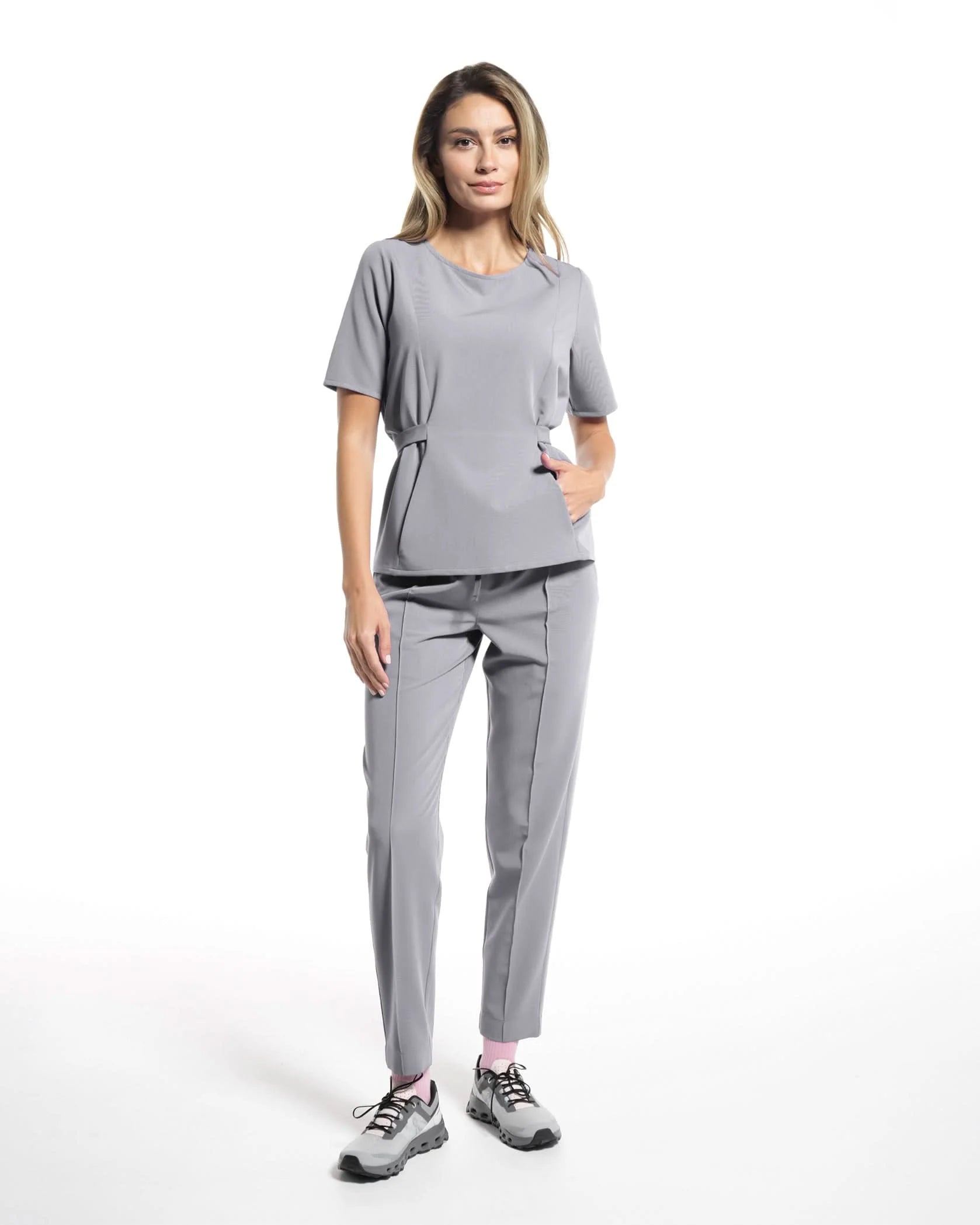 Costum medical CONTOUR Gri - Imagine 4