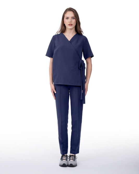 Bluza medicala ANAIS navy - 1zero1.ro
