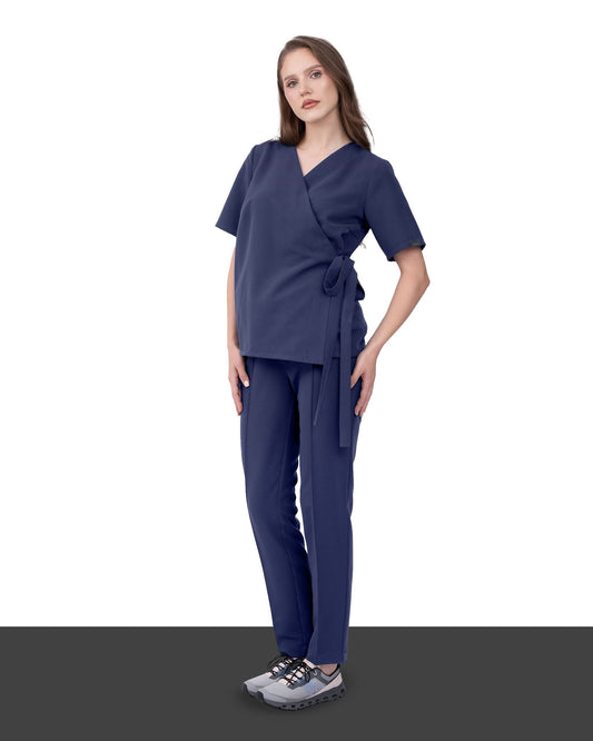 Bluza medicala ANAIS navy - 1zero1.ro