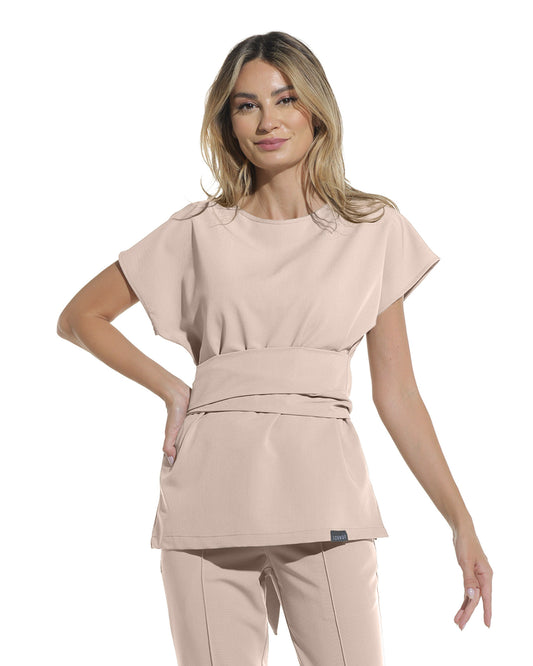 Bluza medicala CELESTE latte