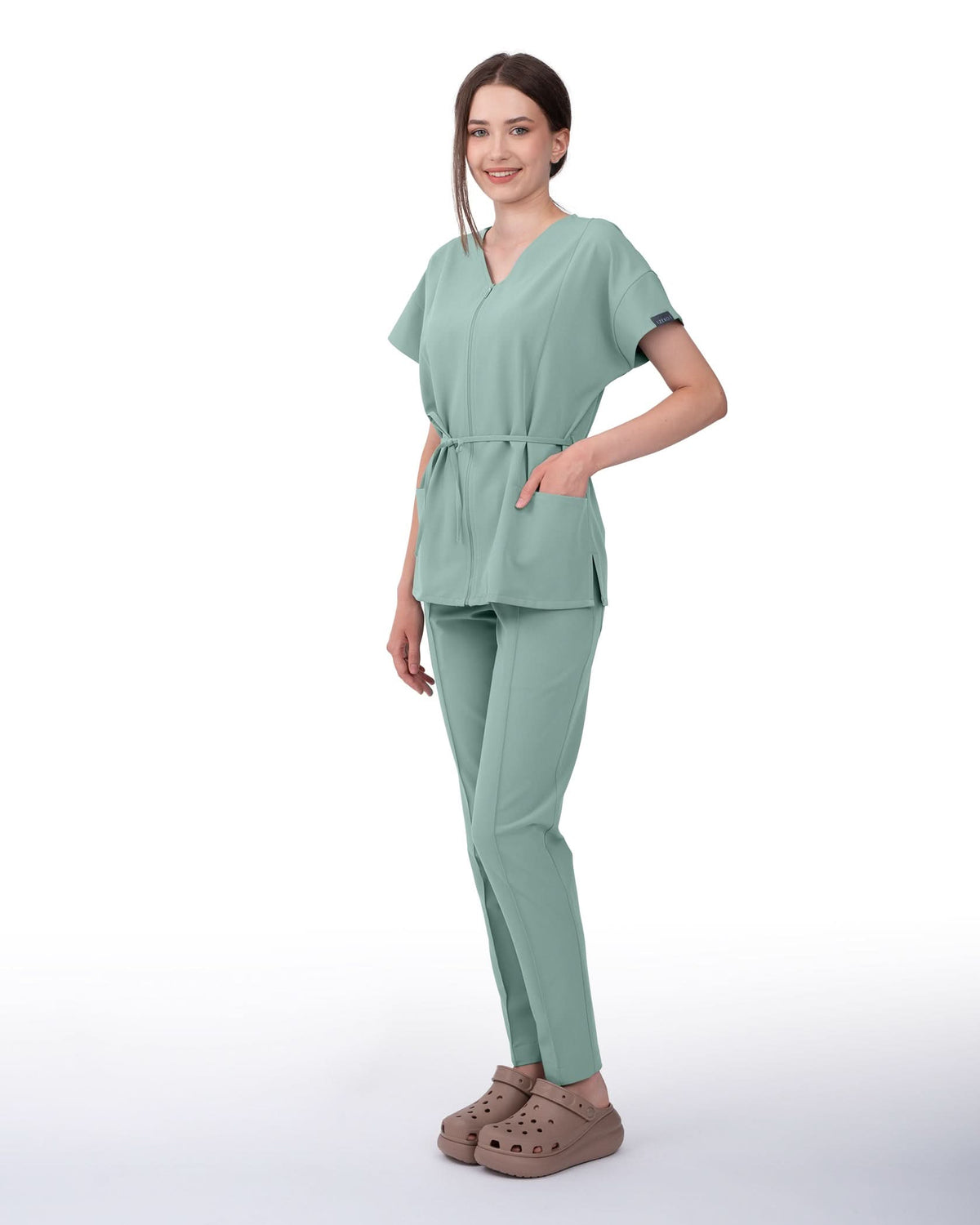 Bluza medicala ROSA jad - 1zero1.ro