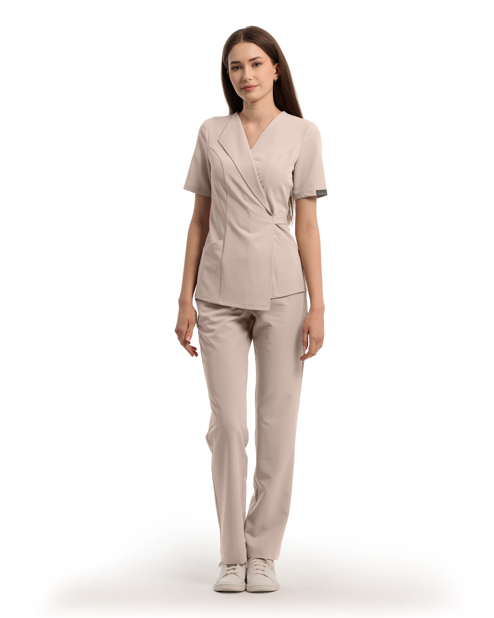 Bluza medicala SIENA latte - Imagine 3