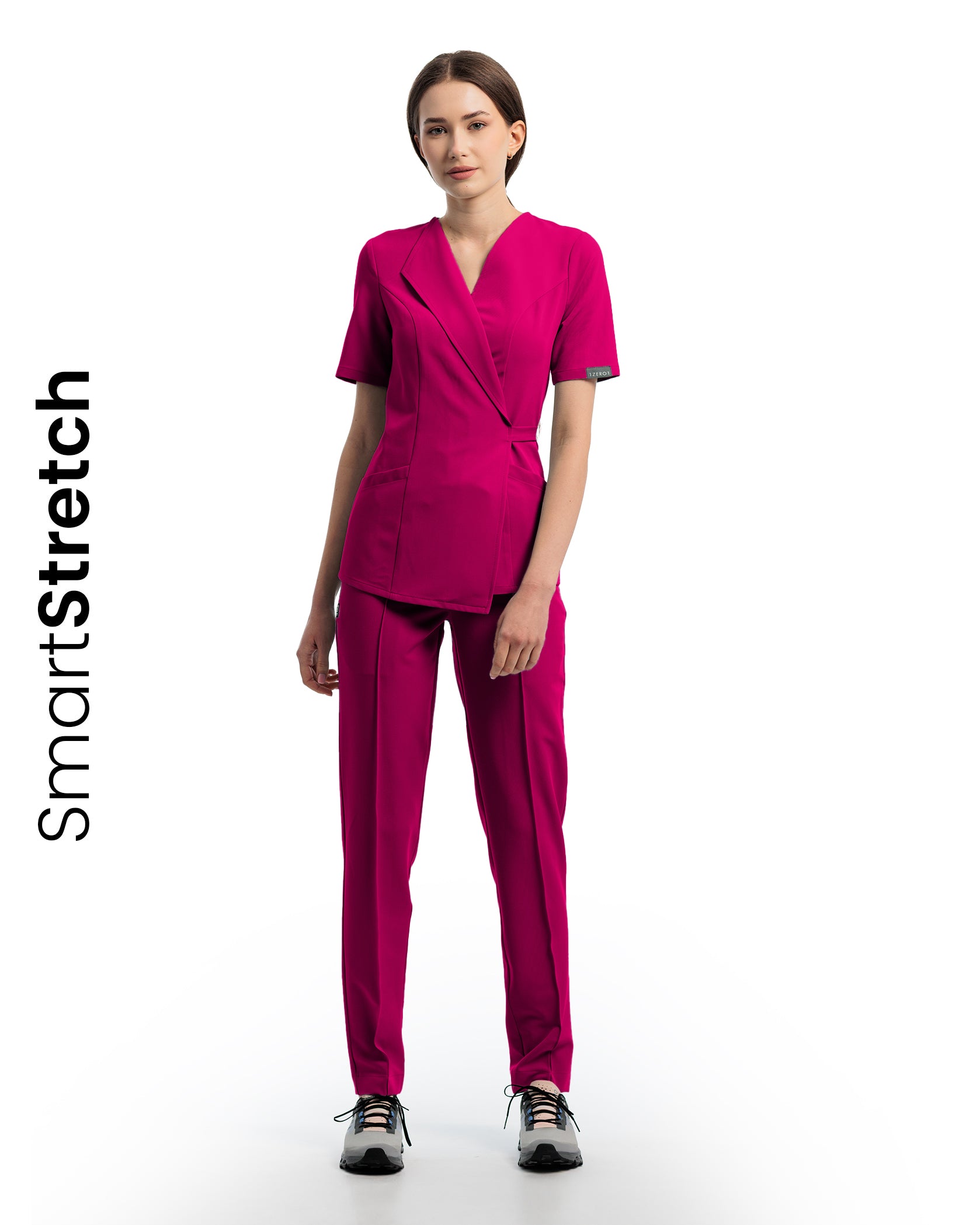 SIENA bluza medicala orchid - Vedere frontala