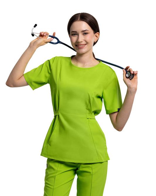 Bluza medicala THALYA kiwi