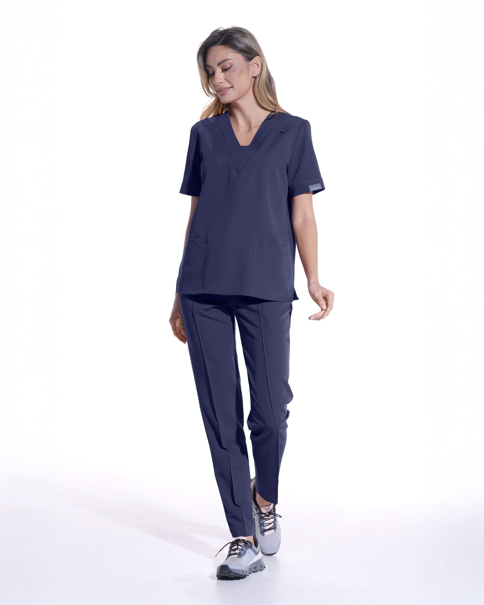 Bluza medicala VERSO navy - 1zero1.ro