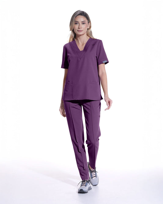 Bluza medicala VERSO plum