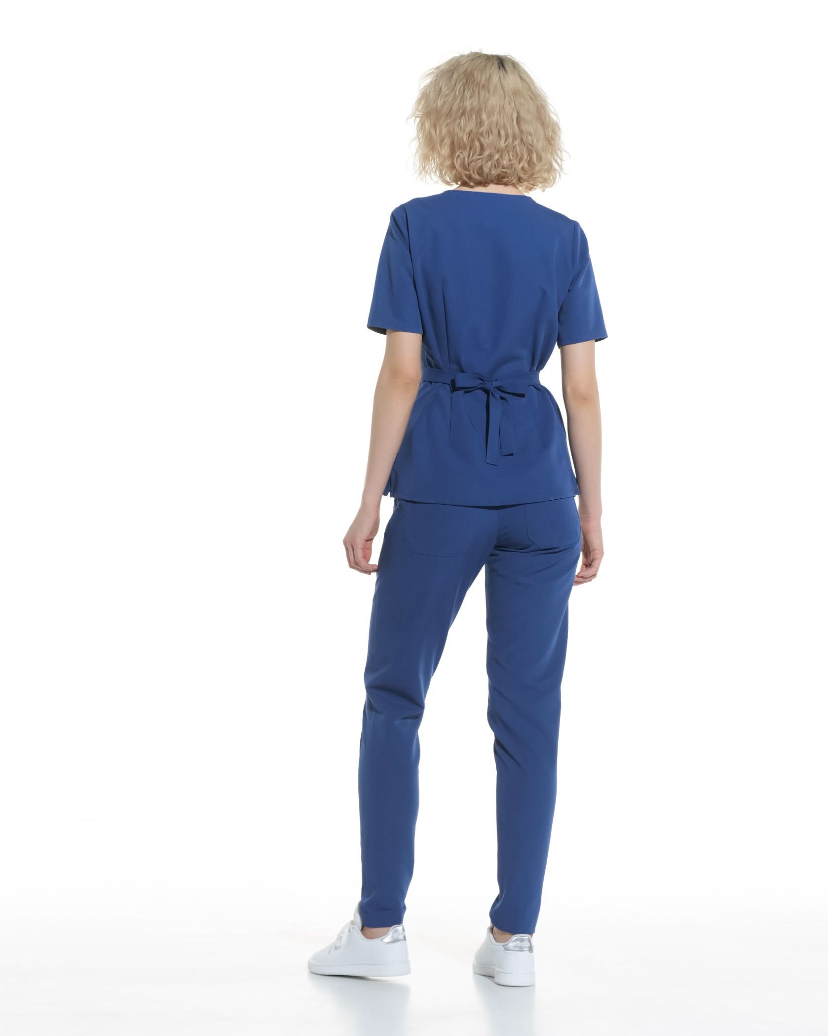 Bluza medicala THALYA royal blue - 1zero1.ro