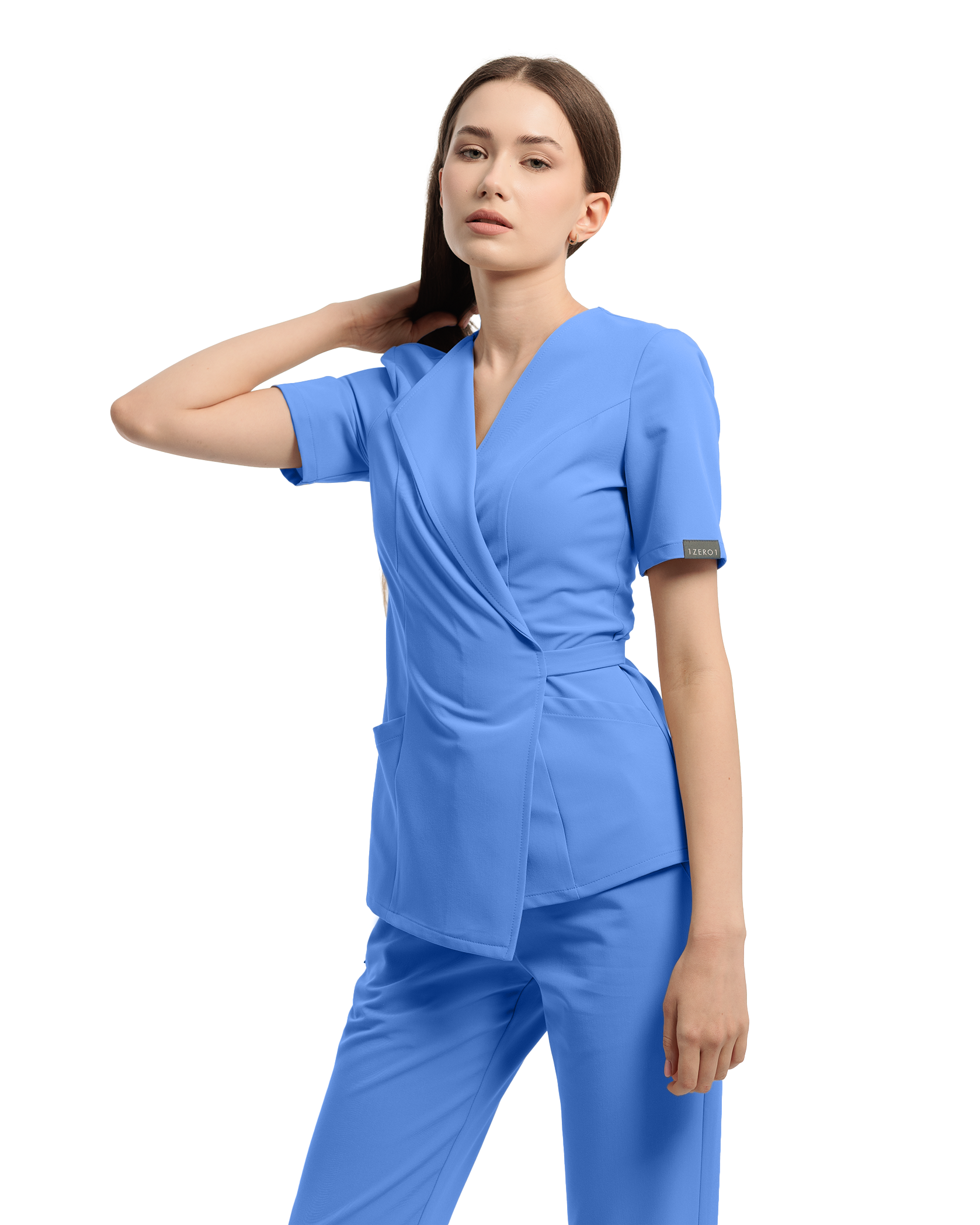 SIENA bluza medicala ciel - Imagine 6