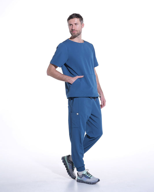 Pantaloni medicali barbati UTILITY marine - 1zero1.ro