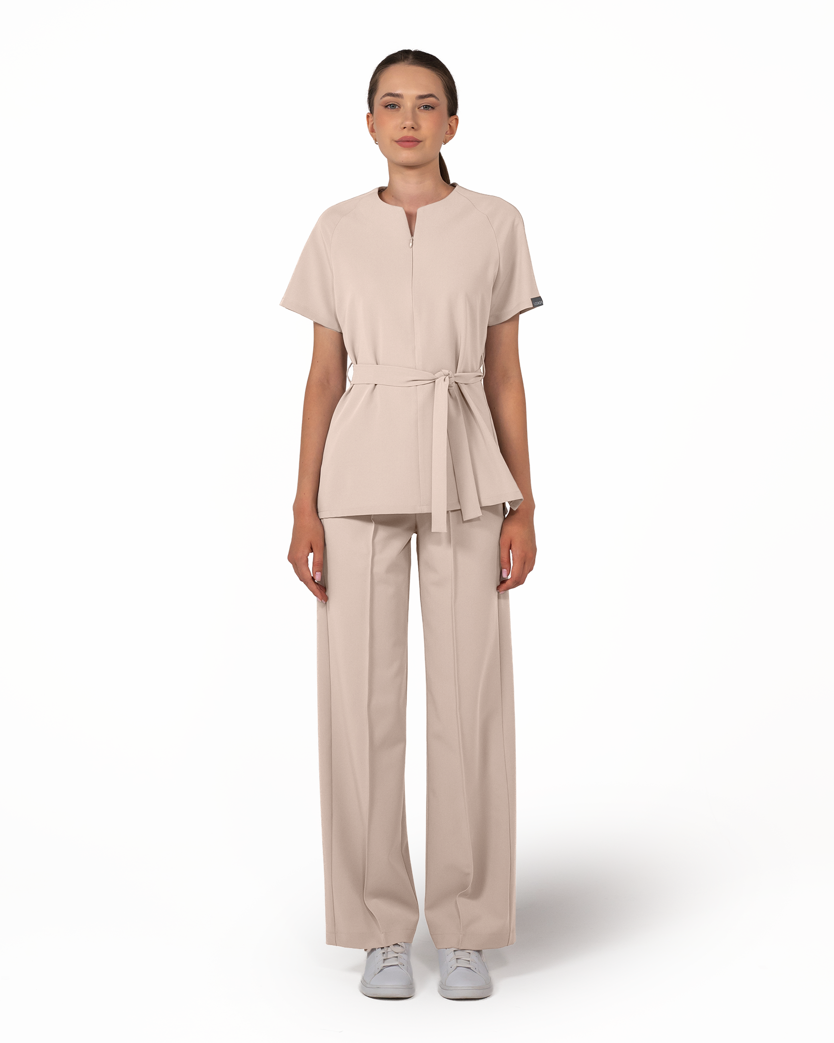 TRINA bluza medicala latte - Imagine 3