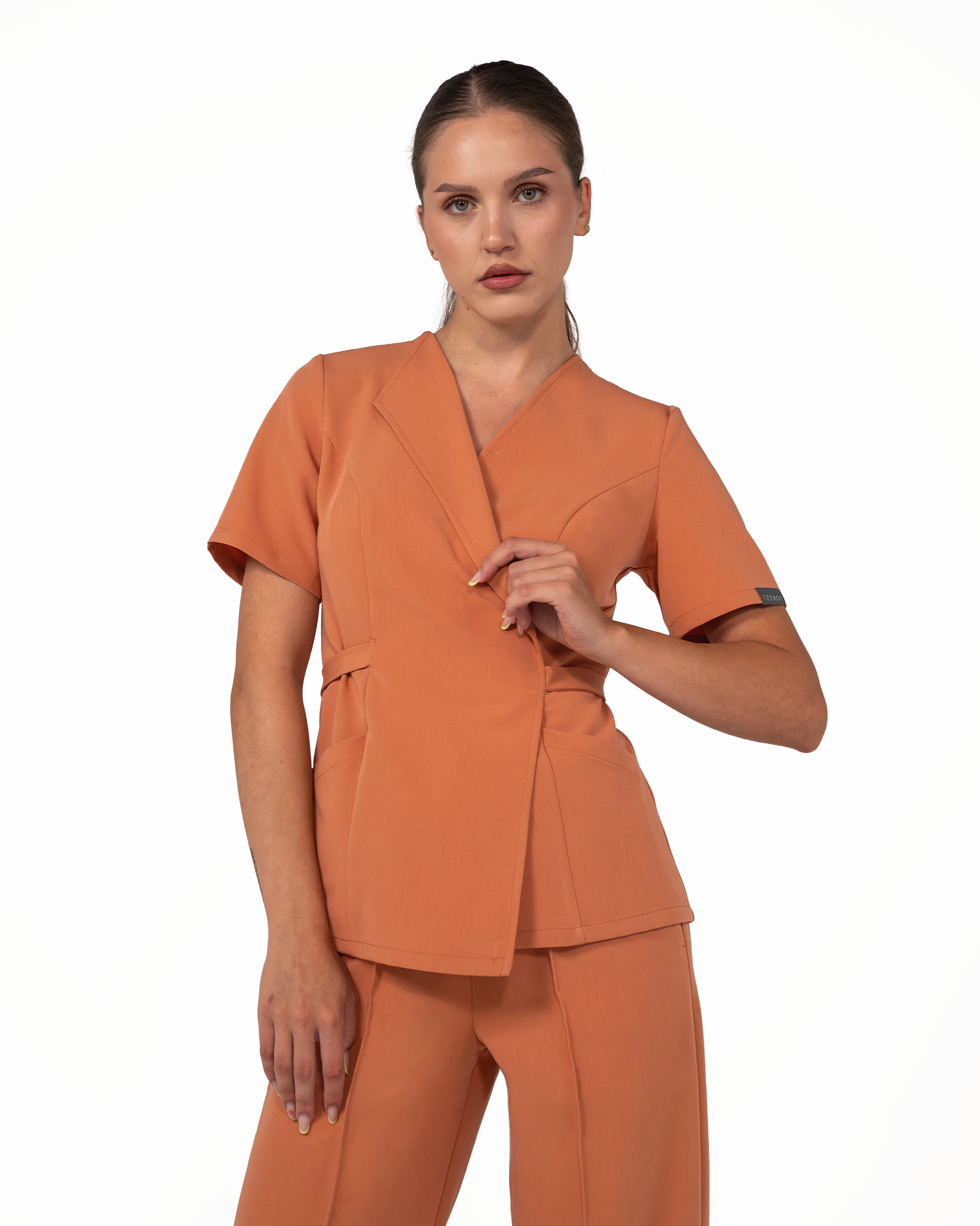 SIENA bluza medicala caramel - Imagine 4