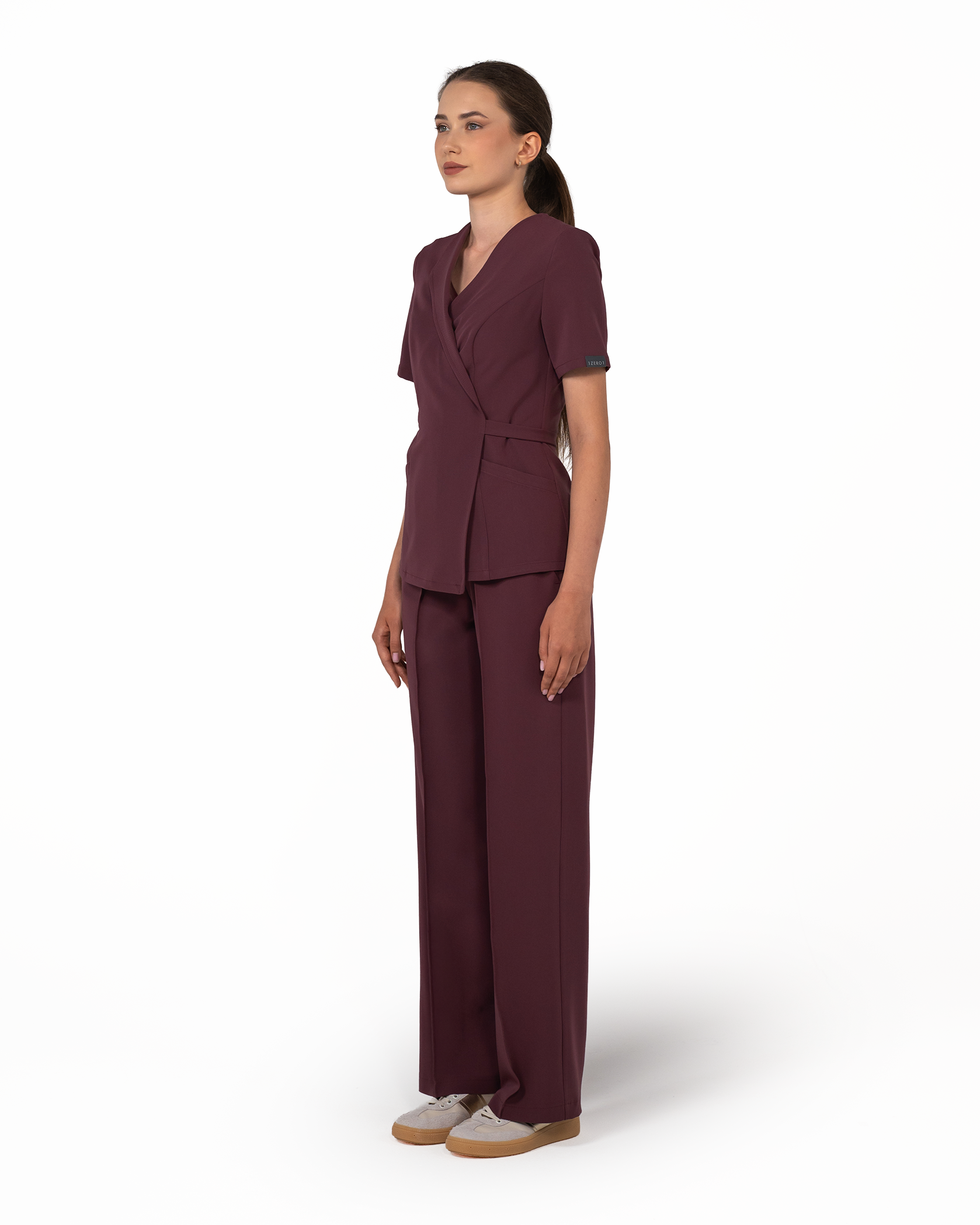 SIENA bluza medicala grape - Imagine 5