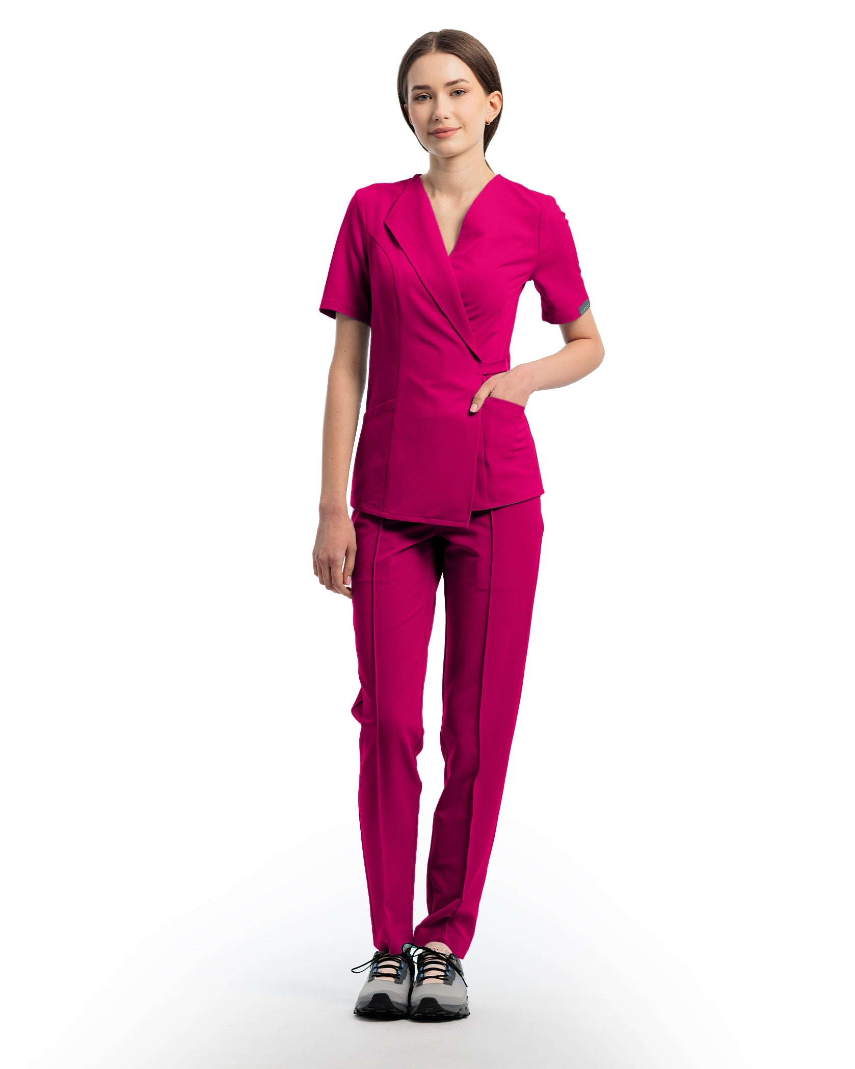 SIENA bluza medicala orchid - Imagine 3