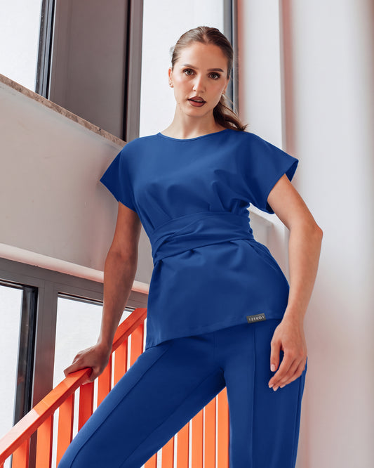 CELESTE bluza medicala royal blue