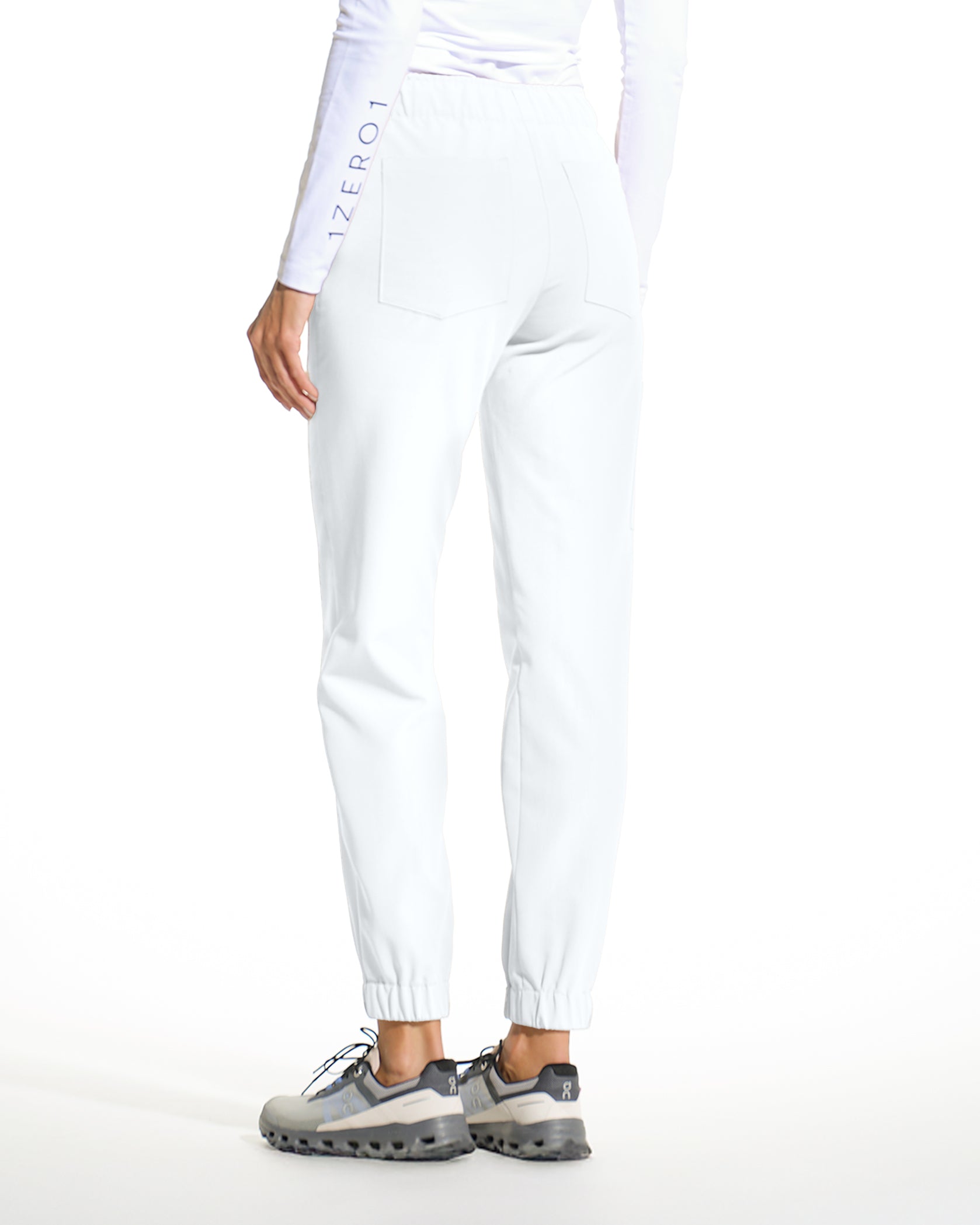 Costum medical ACTIVE Alb - Imagine 7