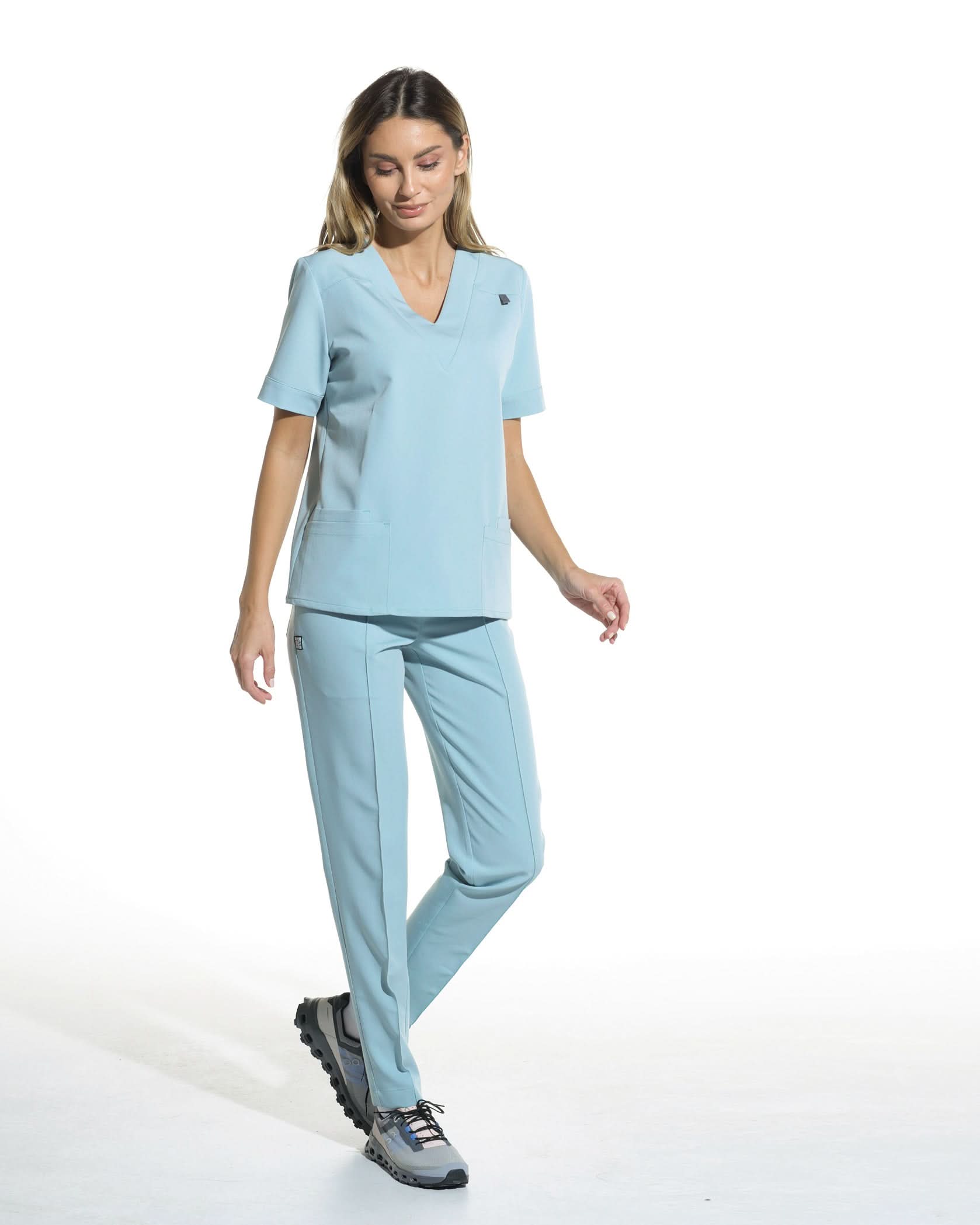 Costum medical CLASIC Blue - Imagine 5