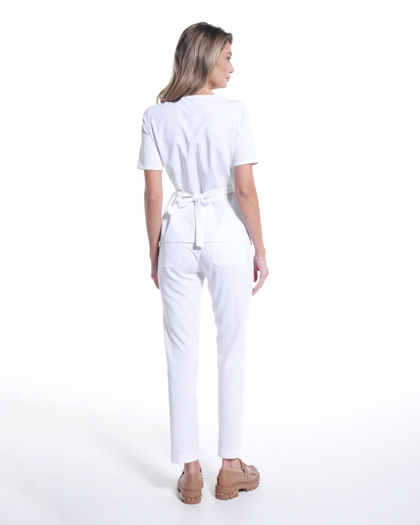 Costum medical CONTOUR Alb - Imagine 5