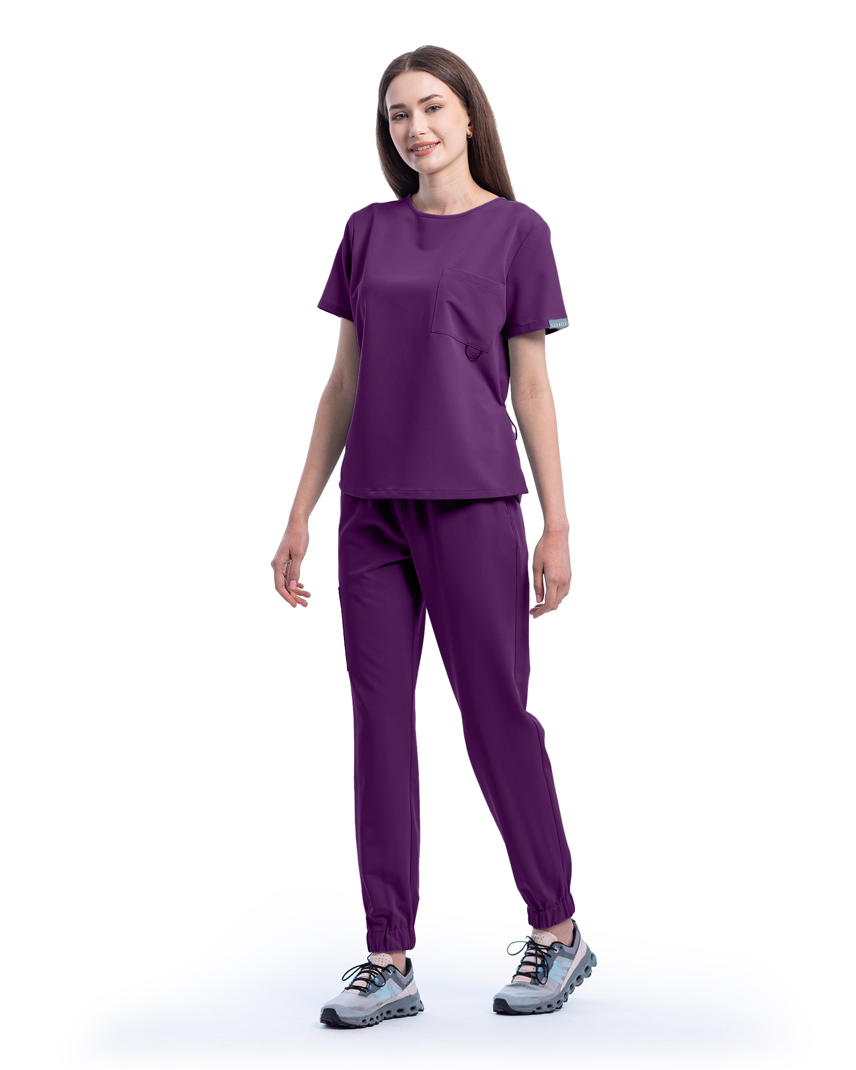Costum medical ACTIVE Plum - Imagine 5