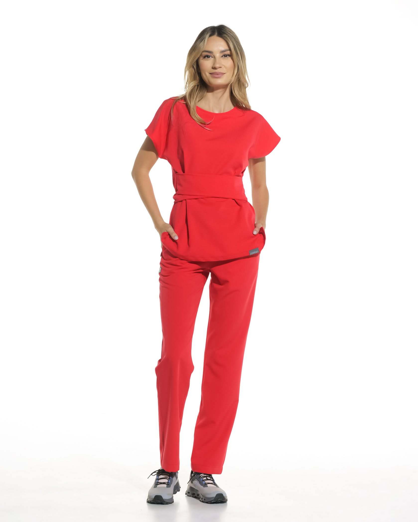 Costum medical STYLE Rosu - Imagine 7