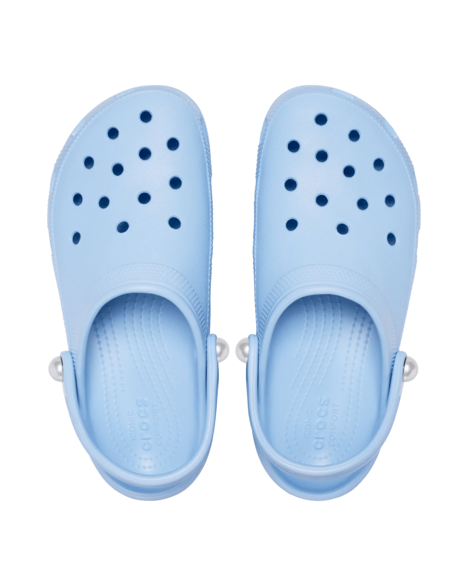 Saboti CROCS CLASSIC PLATFORM PEARL Blue - 1zero1.ro