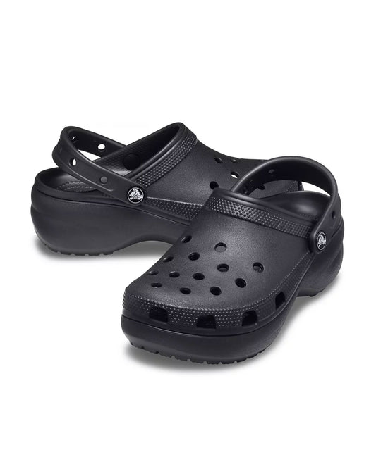 CROCS CLASSIC PLATFORM Weiß Clogs