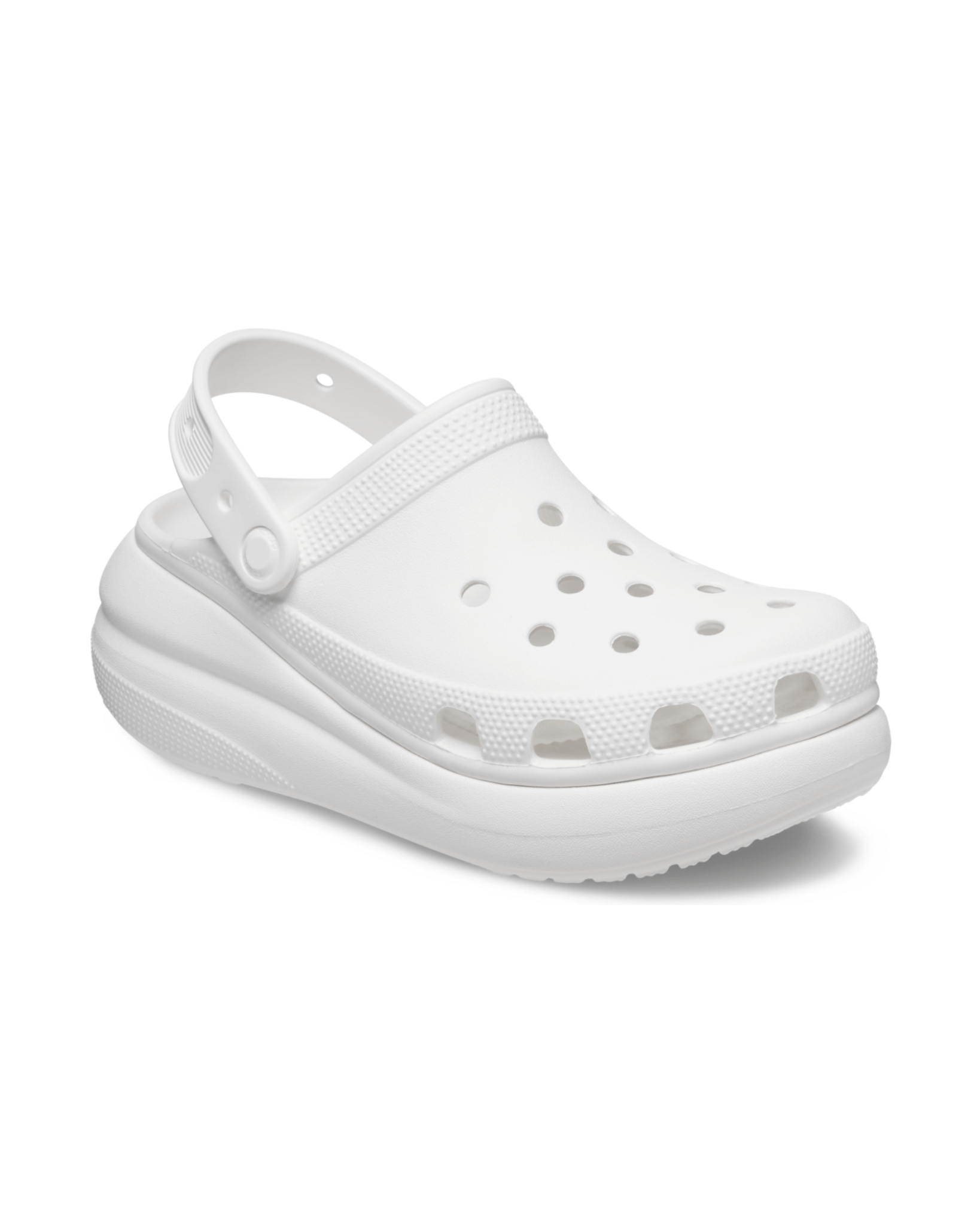 Saboti CROCS CLASSIC CRUSH White - 1zero1.ro