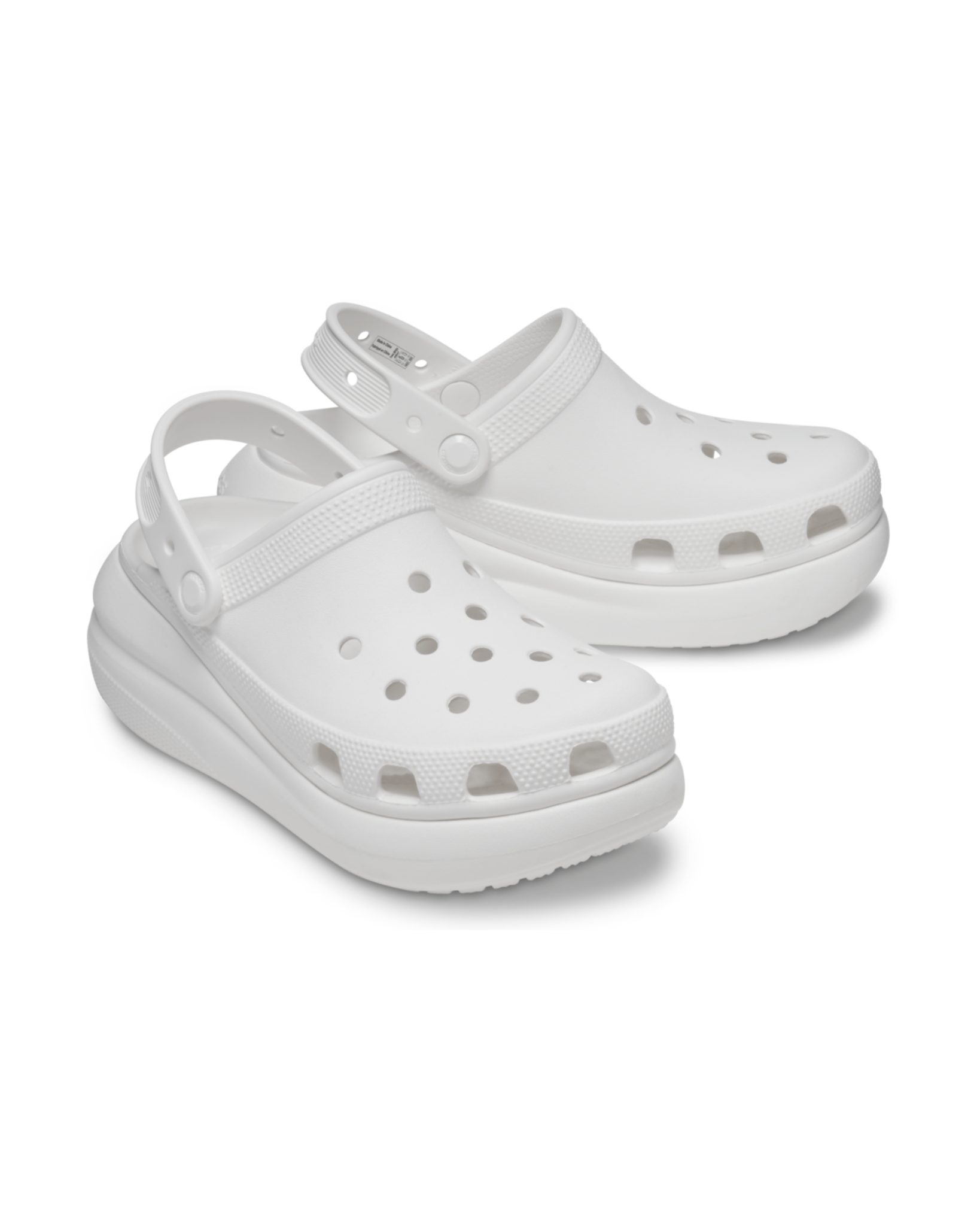 Saboti CROCS CLASSIC CRUSH White - 1zero1.ro