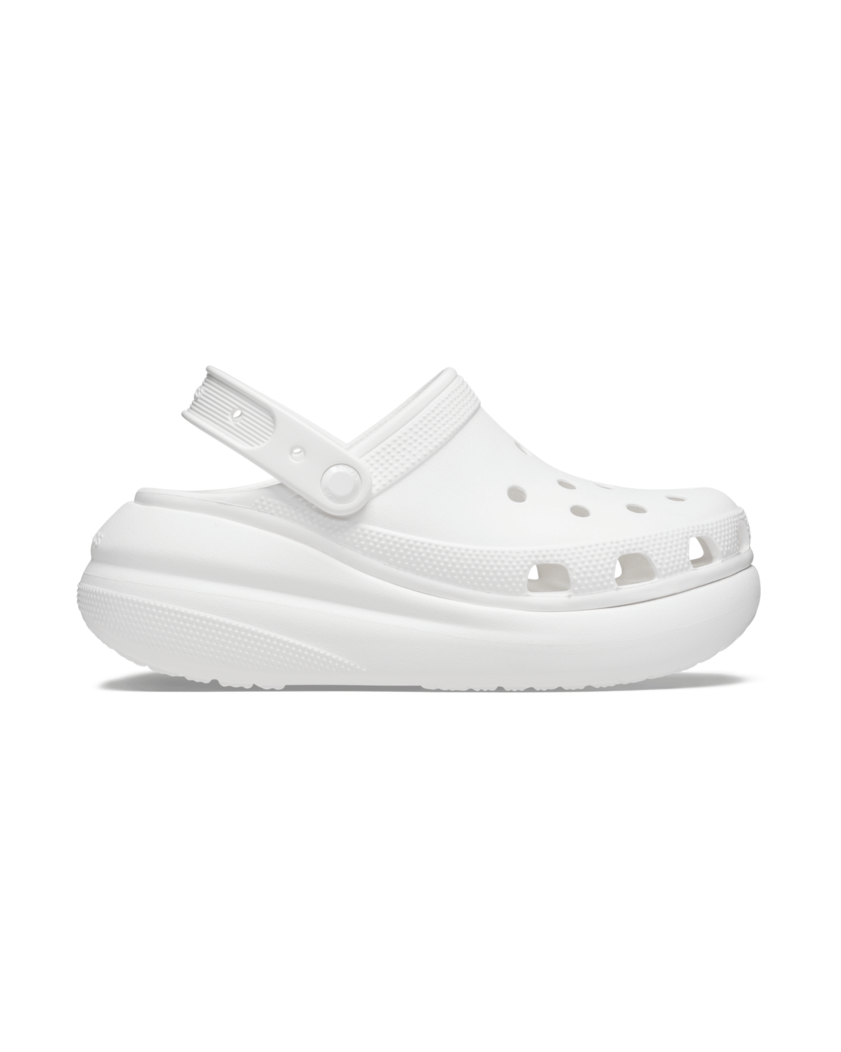 Saboti CROCS CLASSIC CRUSH White - 1zero1.ro