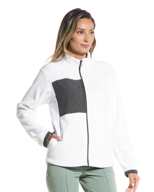 CLOUD Weiß Medizinjacke