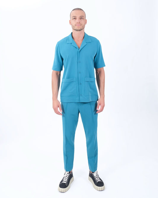 Bluza medicala OSLO turcoaz - 1zero1.ro