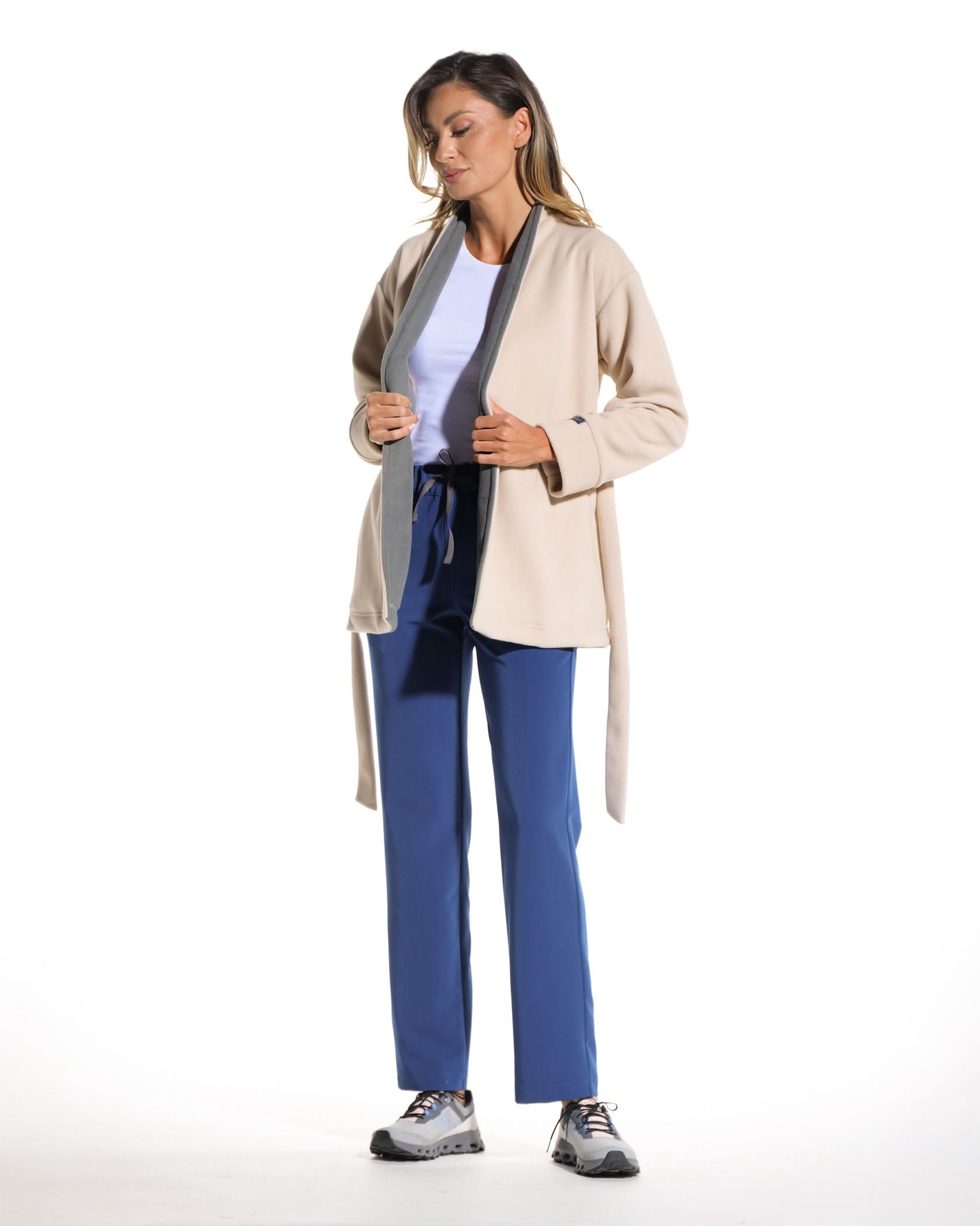 Halat medical dama COZY latte - Imagine 3