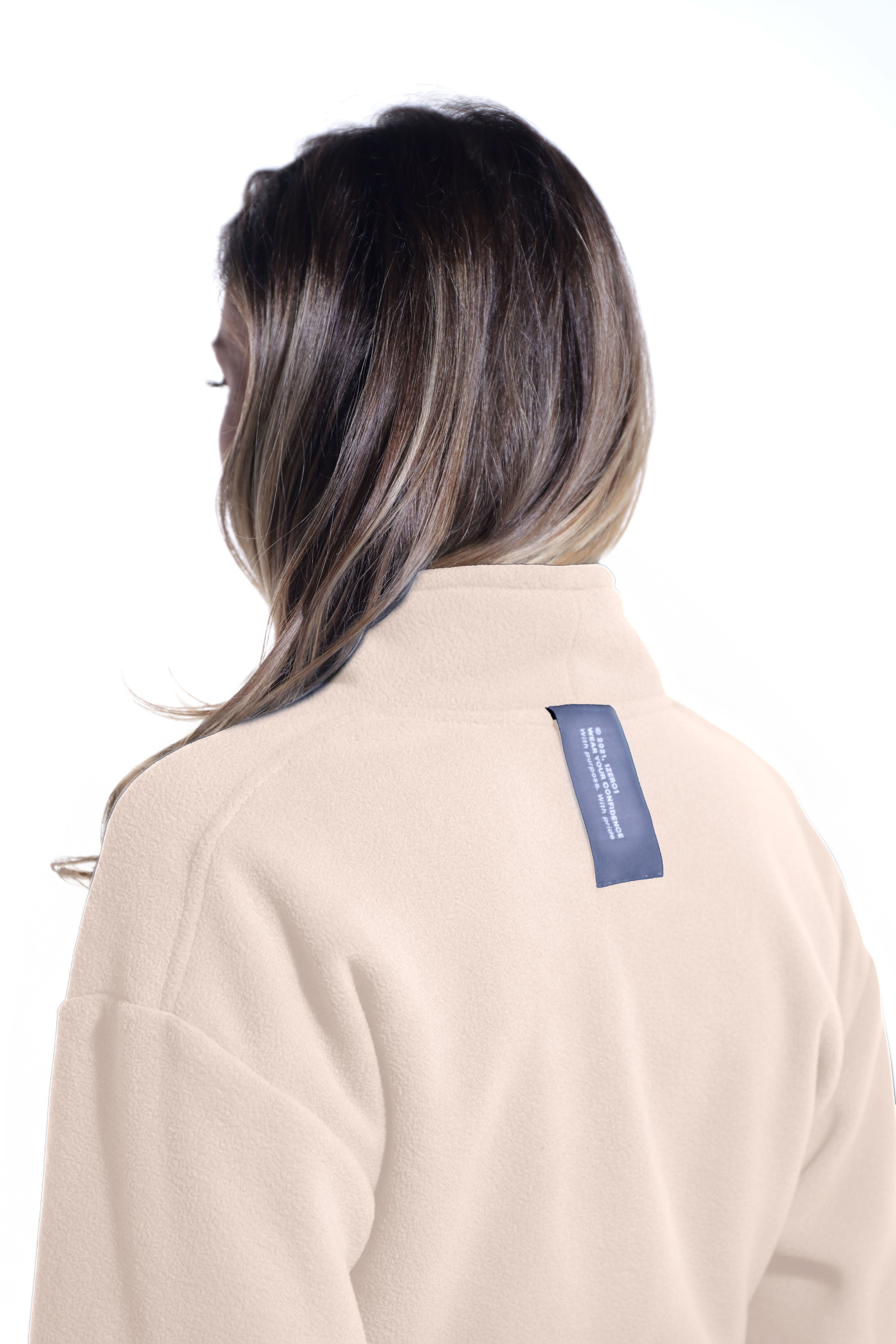 Halat medical dama COZY latte - Imagine 6