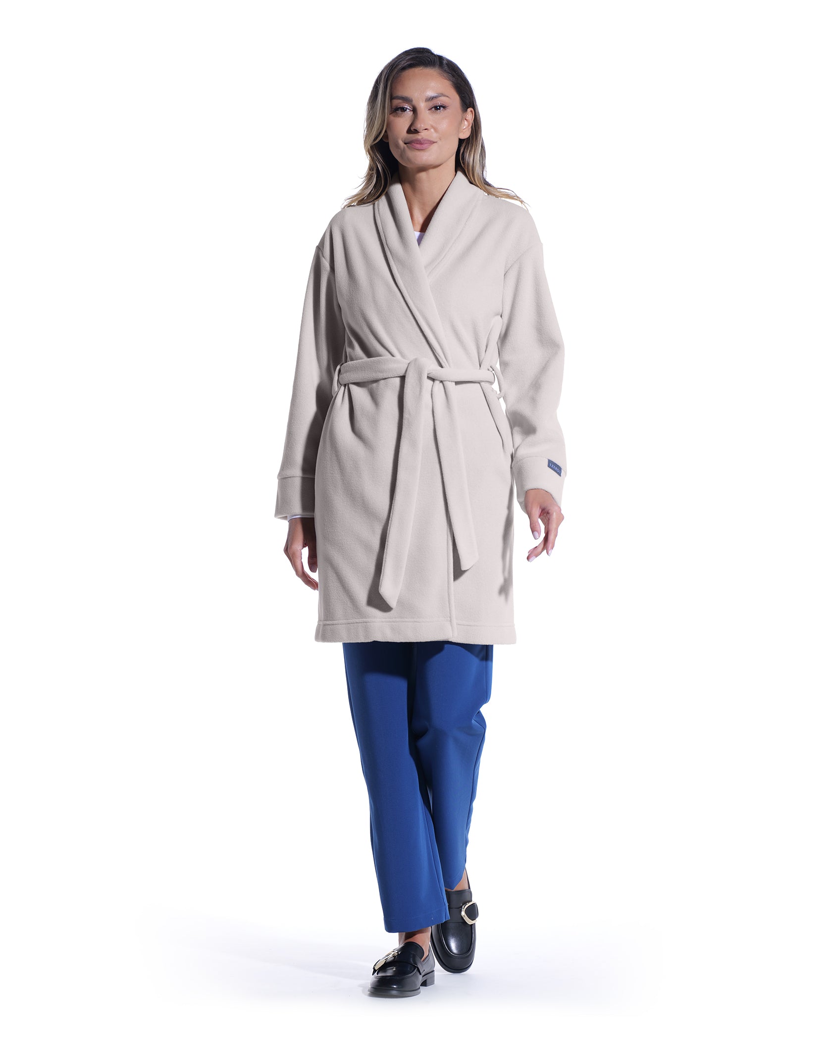 Halat medical dama SOFT grej - Imagine 5