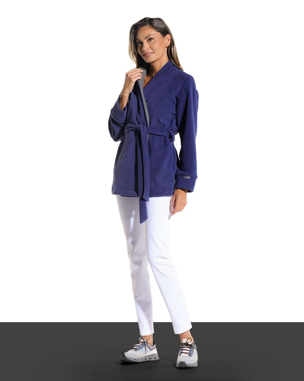 Halat medical dama LOTUS indigo