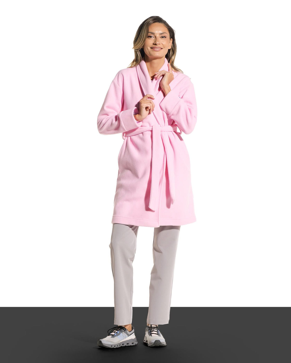 Halat medical dama SOFT roz